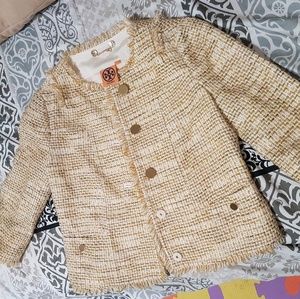 Elegant Yellow Tory Burch Blazer